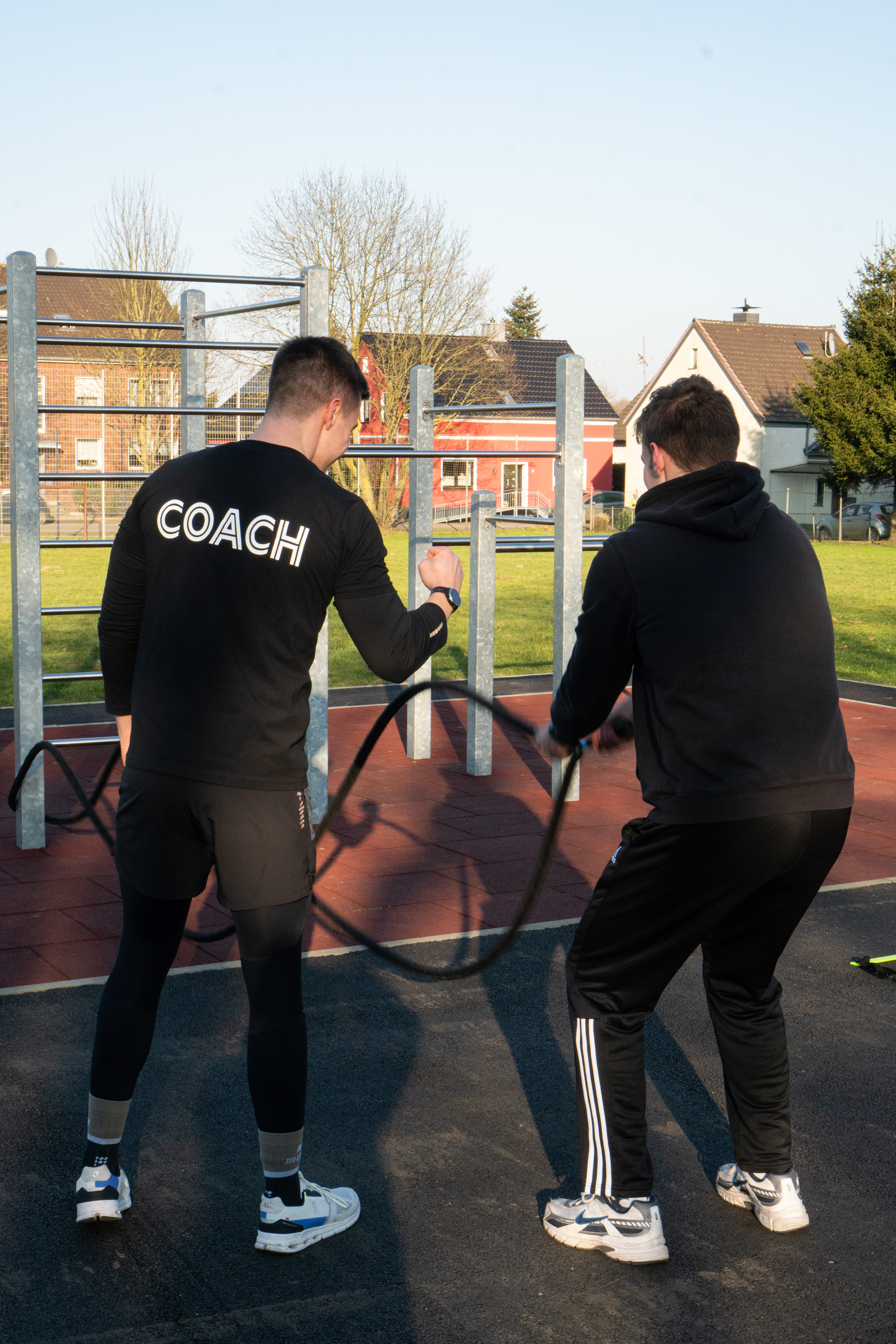 Fitnesskurs am Outdoorgym Wenderfeld