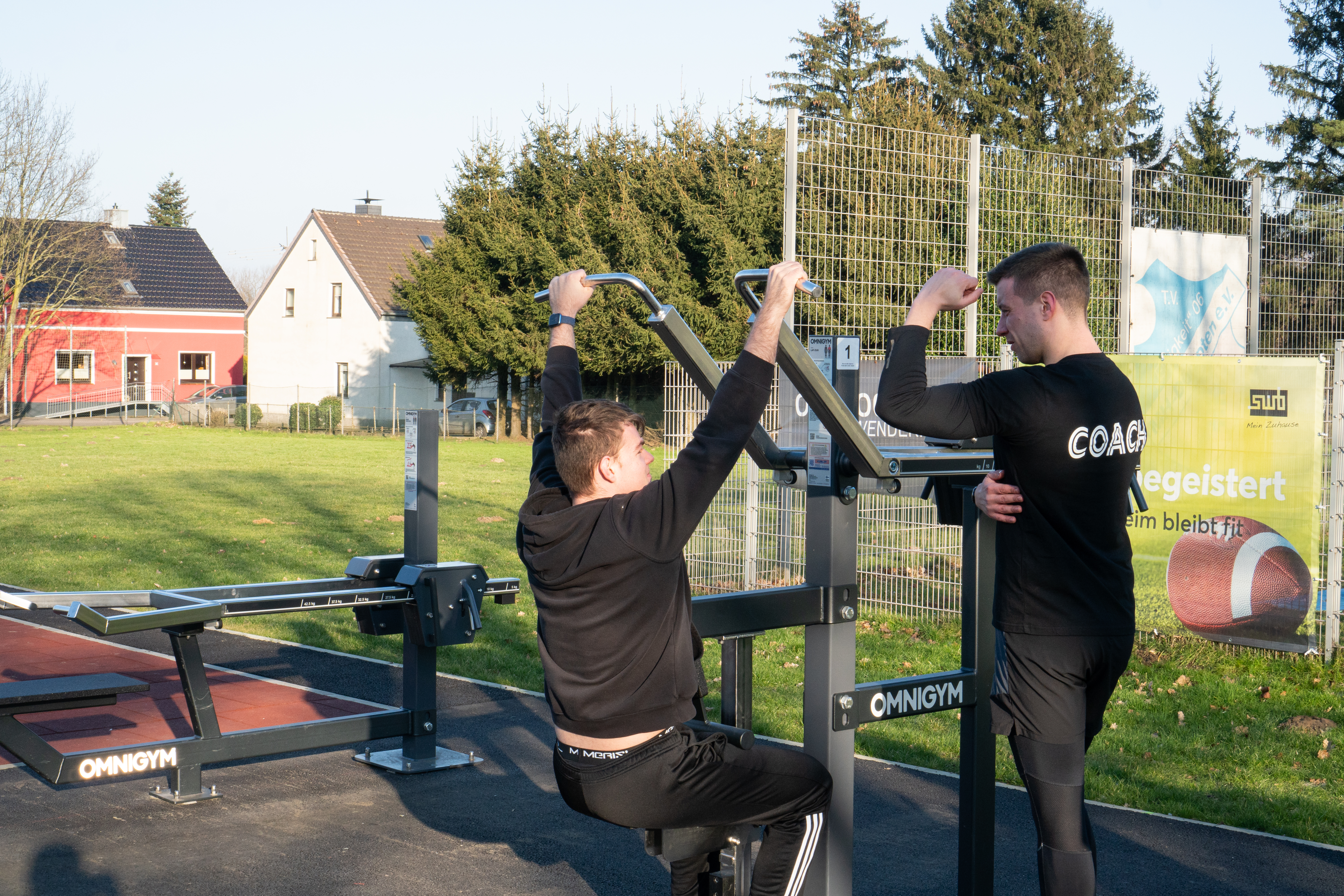 Fitnesskurs am Outdoorgym Wenderfeld