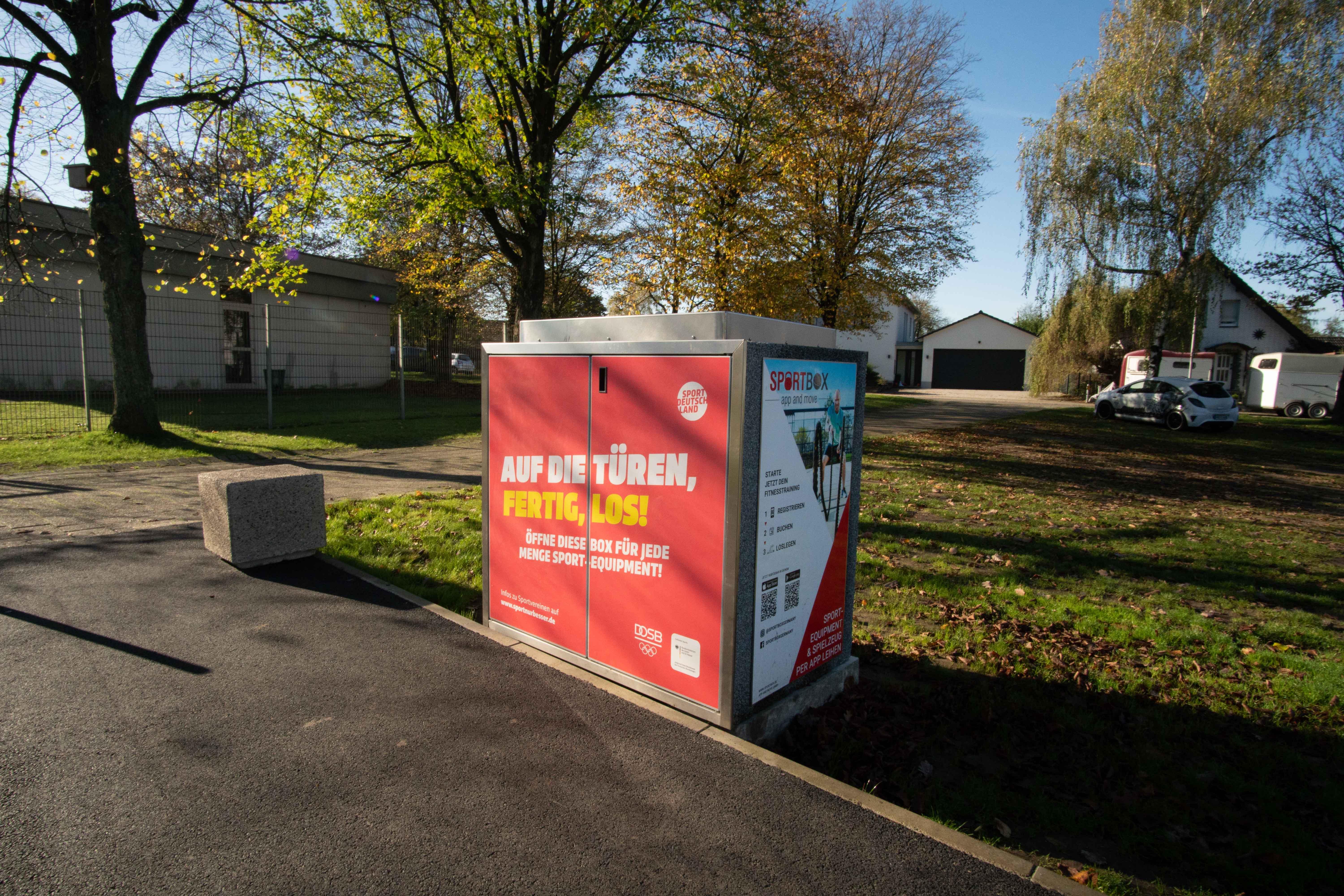Die Fitness-Box am Outdoorgym Wenderfeld