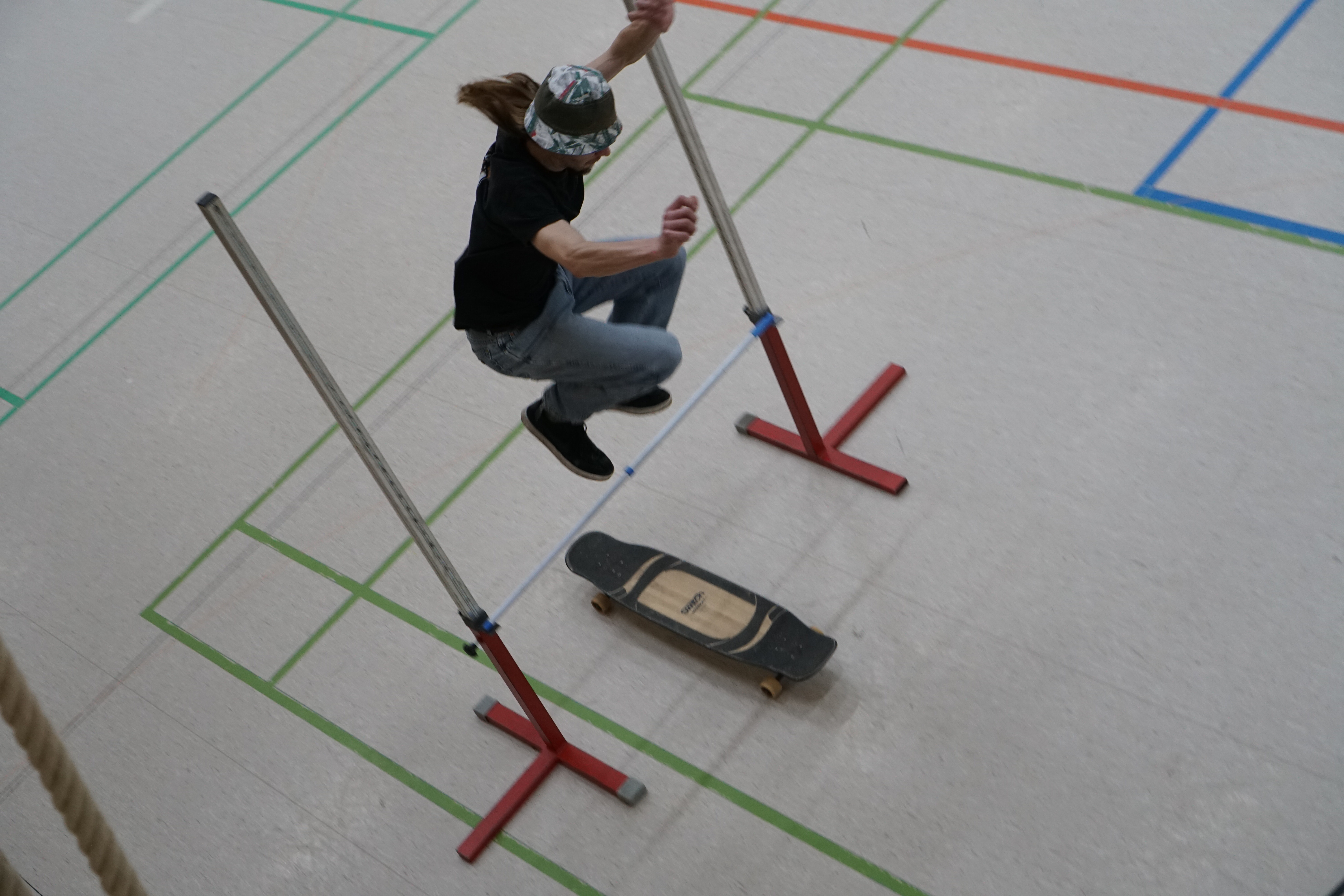 Longboard Event - Hochsprung