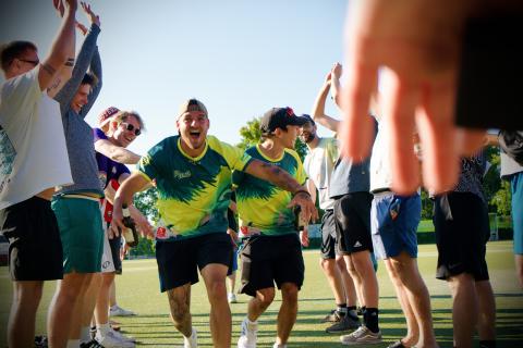 Roundnet Rumble Ruhr Siegerehrung